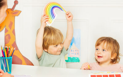 How does childcare prepare children for preschool and kindergarten?
