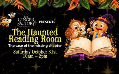 Halloween at The Ginger Factory: The Haunted Reading Room