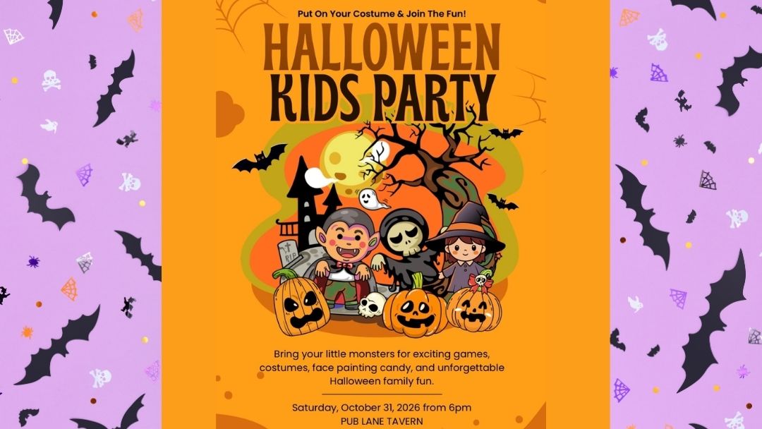 Halloween Kids Party at Pub Lane Tavern