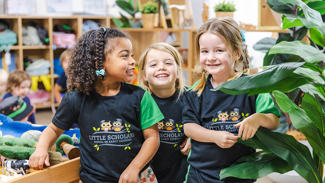 Children at Little Scholars Kindergarten Program, Burleigh Waters