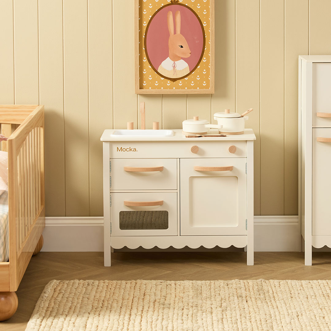 Mocka Cottage Scalloped Kitchen