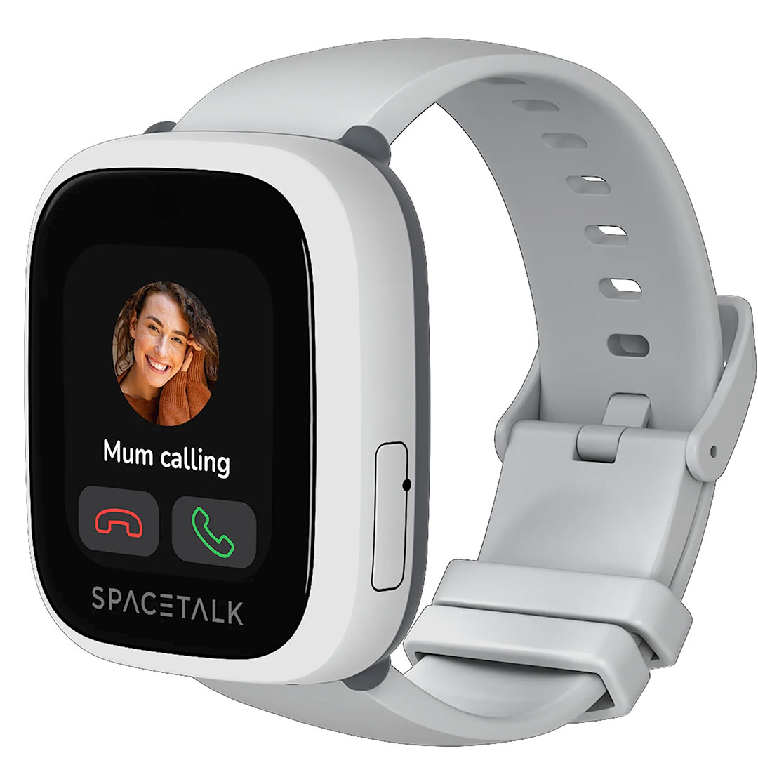 White Spacewatch with Call on Screen